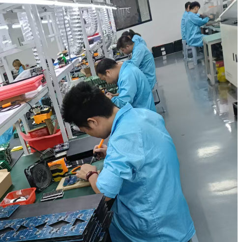 icuktaa production line — precision manufacturing, PCB assembly, factory production